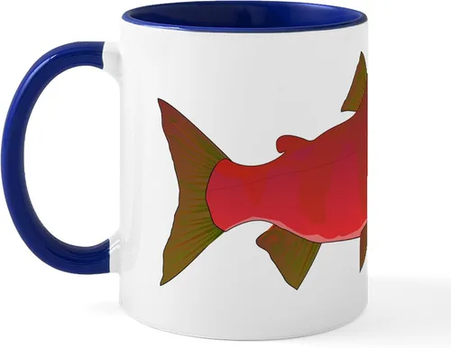 Miniatura 33 de CafePress Bigmouth Flathead - Taza de café de cerámica (11.0 fl oz)