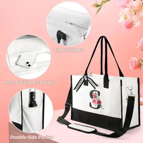 Miniatura 7 de TRSODD Regalos de cumpleaños para mujeres, regalos para el día de la madre, para mamá, esposa, abuela, hija, hermana, profesora, bolsa de mano