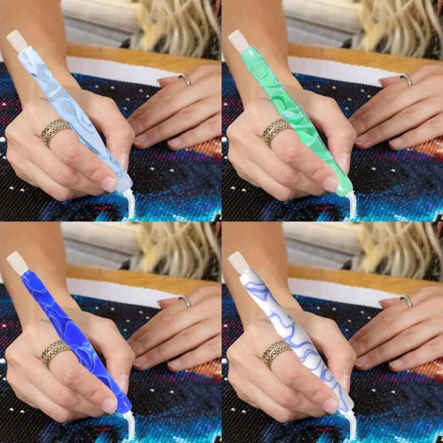 Miniatura 4 de Praise V Do 8PC Bolígrafos de Pintura de Diamante, Bolígrafo de Arte de Diamante, Kit de Herramientas y Accesorios de Bolígrafo de Pintura de Los 8