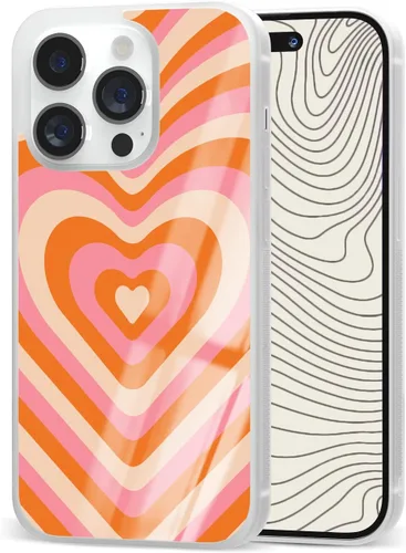 Miniatura 11 de Love Hearts - Fundas de teléfono modernas para niñas estéticas para iPhone 8 11 12 13 14 15 16 Pro Max Plus Mini Xr Xs SE para Samsung A03 A13 A53