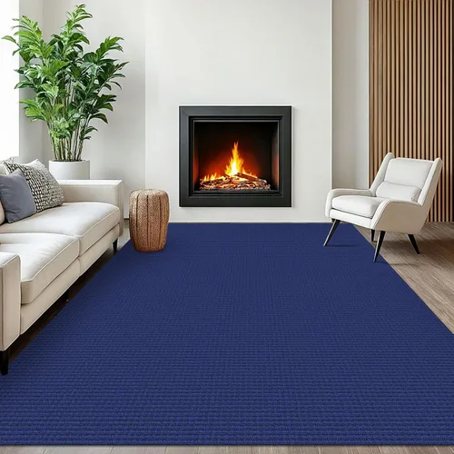Miniatura 27 de EARTHALL Alfombra de pasillo 3x14 pies, alfombras lavables extra largas para pasillos, tejidas, antideslizante, alfombra trenzada para entrada