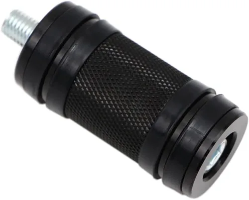 Miniatura 4 de Dreamseek estribo de cambio para motocicleta con estriberas de dedo + estriberas moleteadas compatibles con Harley-Davidson Sportster Dyna Touring
