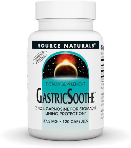 Source Naturals GastricSoothe Zinc L-Carnosina - 120 cápsulas vegetales