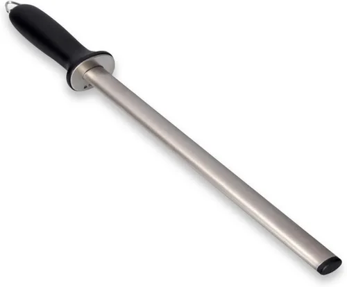 KICHOUSE Sacapuntas de acero al carbono Rod Pulir Área Gourmet Stick para Cocina y Chef Uso Picture 1