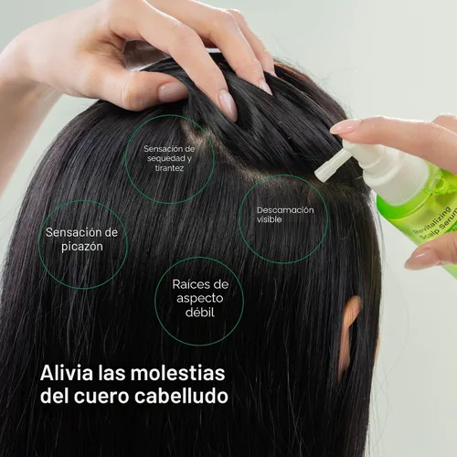 Miniatura 4 de Suero para el cuero cabelludo en spray para el crecimiento del cabello – Tratamiento vegano coreano para la pérdida de cabello, adelgazamiento