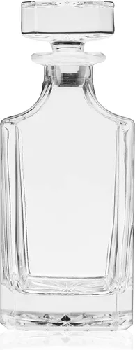 Miniatura 8 de True Clarity - Decantador de whisky con tapón, decantador de licor de vidrio para bourbon, escocés, vodka, licores, artículos esenciales de la cueva