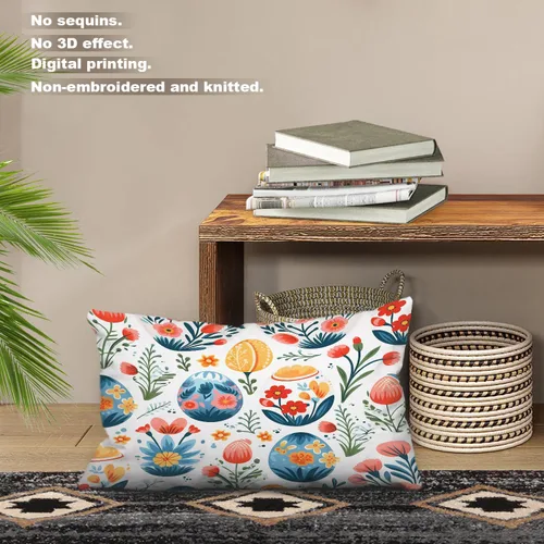Miniatura 13 de Batmerry Juego de 2 fundas de almohada decorativas con estampado floral gris y blanco de 18 x 18 pulgadas, estilo victoriano con patrón de flores
