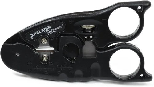 Miniatura 4 de Paladin Tools - Paquete de herramientas de red – Incluye crimpador de datos modular, cortador de cables/pelador, herramienta de perforación sin