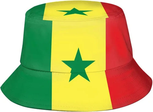 Miniatura 34 de KiuLoam Sombreros de pescador unisex con bandera, sombreros de pescador plegables para exteriores, verano, viajes, senderismo, playa, gorras
