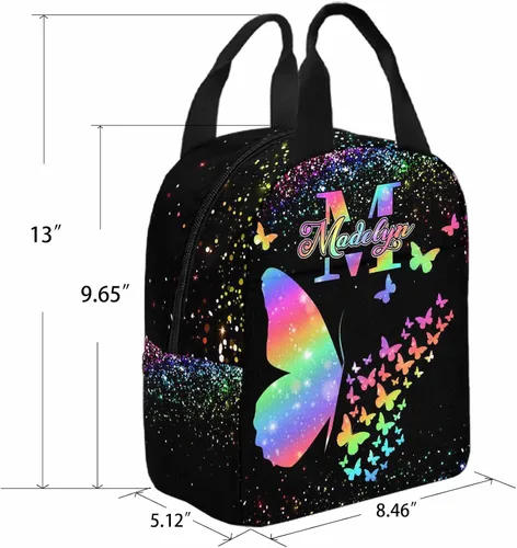 Miniatura 214 de Texto personalizado Elefante desgaste gafas mochila mochila mochila casual Daypack bolsa para mamá niñas, color86-4, Mochilas Daypack