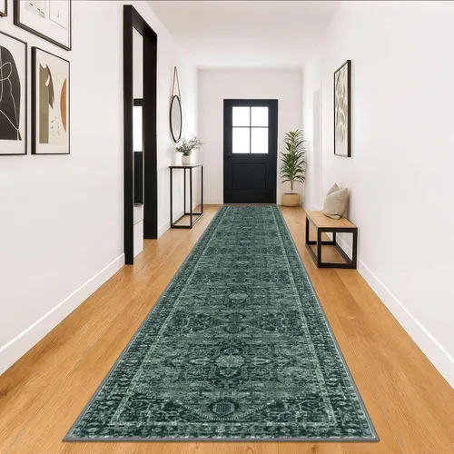 Miniatura 56 de KOZYFLY Alfombra Pequeña de Área 2x3 Pies Alfombras para Entrada Lavable Boho Alfombra de Entrada Antideslizante Tapete de Puerta Interior Entrada