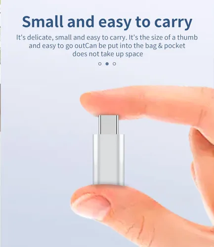 Miniatura 6 de Paquete de 3 adaptadores Lightning hembra a USB-C macho, tipo de carga para iPhone 11, iPad Pro, Samsung Galaxy S20, Note 10, LG V50, HTC U12, Nexus