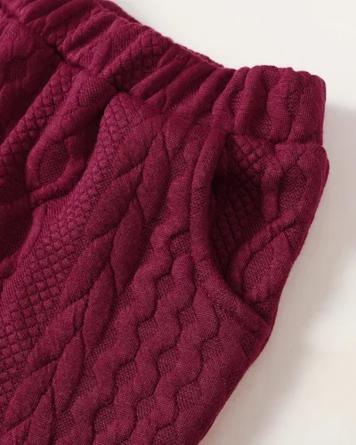 Miniatura 48 de Renotemy Conjunto de ropa para bebé recién nacida, para otoño e invierno, manga larga, pantalones, lindo conjunto de ropa para bebé niña