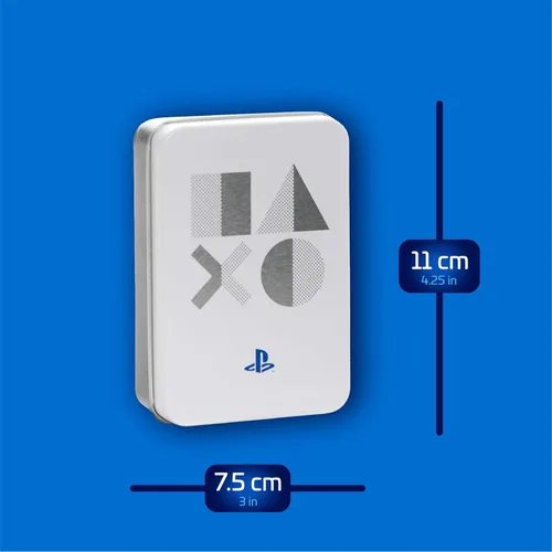 Miniatura 6 de PlayStation - Juego de cartas estándar con lata de almacenamiento