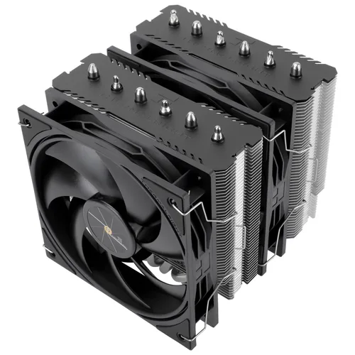 Miniatura 7 de Enfriador de aire Thermalright Peerless Assassin 120 SE para CPU, 6 tubos de calor con tecnología AGHP, ventilador dual TL-C12C PWM de 120 mm