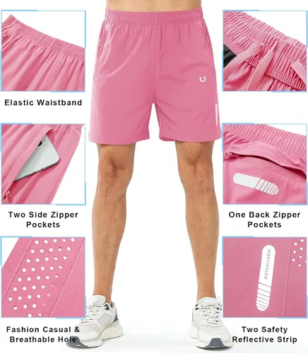 Miniatura 324 de NORTHYARD - Pantalones cortos deportivos para correr para hombres, ligeros, de secado rápido, 7, 5 o 9 pulgadas, para senderismo, deportes, gimnasio