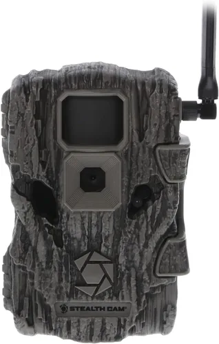 Stealth Cam Fusion X Verizon 26 MP Foto y 1080P a 30FPS Vídeo Velocidad de disparo de 0.4 segundos Cámara de caza inalámbrica de senderos - Admite