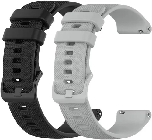 Miniatura 4 de 22mm Watch Band Compatible with Garmin vivoactive 4/Venu 2,Sport Strap Silicone Replacement Band for Polar Vantage M Azul oscuro