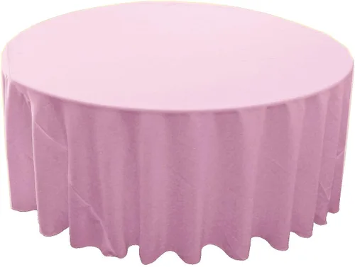 Miniatura 208 de LA Linen - Mantel redondo lavable de popelina de poliéster, resistente a manchas y arrugas, 51", mantel de tela para comedor, cocina, fiesta, Negro