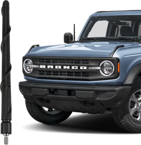 Miniatura 10 de KSaAuto Antena corta de 7 pulgadas compatible con Ford F-150 2009-2026, Ford F250 F350 2017-2026, accesorios de repuesto para camionetas F150 F-250