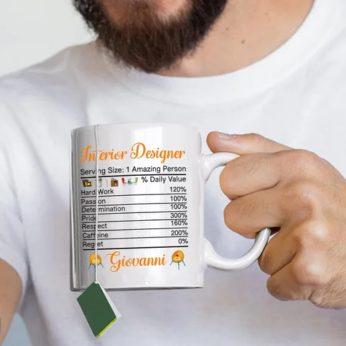 Miniatura 3 de Taza de café personalizada para diseño de interiores, diseño de interiores, taza de diseño de interiores, taza de diseño de interiores, regalo