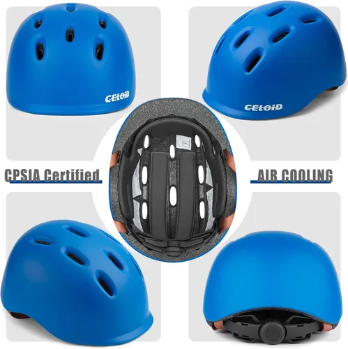 Miniatura 2 de Casco de bicicleta para niños, cascos para niños pequeños para edades 5-8-9-10-12-14-16 años, jóvenes niños y niñas, casco ajustable para niños Rosa