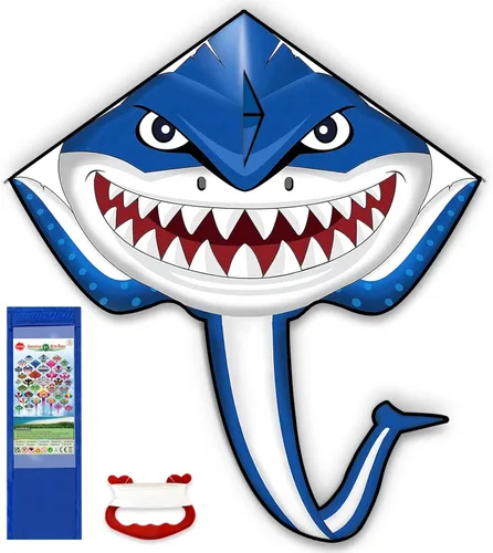 Miniatura 8 de Kite for Kids Ages 4-8 8-12 & Adults, Shark & Dragon & Unicorn & Butterfly Kites Flying Toys, Easy to Fly Big Kite with 328FT String Easter Gift for