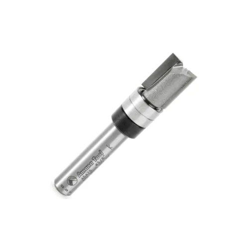 Miniatura 7 de Amana Tool 45460-3US Broca de enrutador con punta de carburo, plantilla de inmersión de recorte uniforme, ángulo de corte superior, 1/2 pulg.