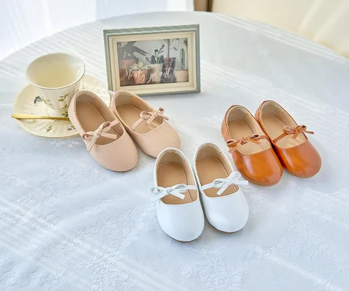 Miniatura 5 de ESTINE Mary Jane - Zapatos planos para niñas pequeñas y niñas pequeñas, vestido brillante, zapatos de ballet de boda de princesa