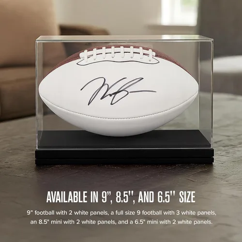 Miniatura 5 de Baden Mini Autograph Football Collectible Ball with 2 Brown & 2 White Panels Ideal for Team Signatures, Coaches, Events & Sports Gifts