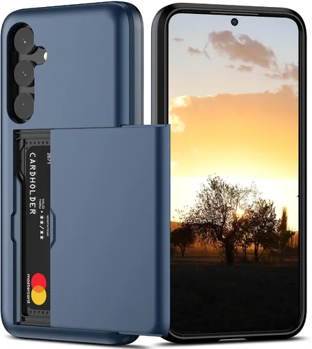Miniatura 10 de Nvollnoe Funda para Samsung S23 con tarjetero 5G de 6.1 pulgadas, delgada, de doble capa, resistente, protector para Galaxy S23, funda con ranura