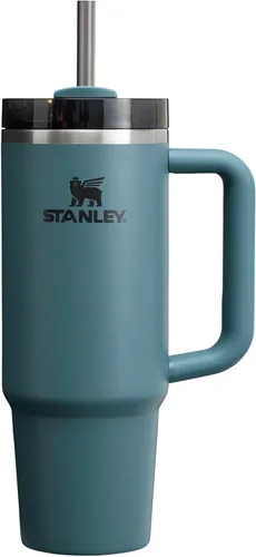 Miniatura 30 de STANLEY Quencher H2.0 FlowState - Vaso térmico de acero inoxidable con aislamiento al vacío, vaso con tapa y pajita para agua, té o café helado