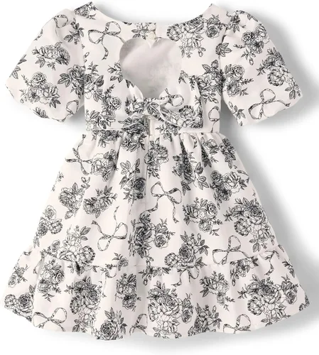 Miniatura 25 de Gymboree Vestidos elegantes de manga corta para niñas y niños pequeños
