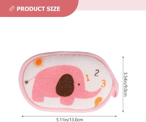 Miniatura 3 de FOMIYES Esponja de baño para bebé, esponja de baño, esponja de baño, esponja de lufa, esponjas de baño para ducha, toalla de baño, cepillo de espuma