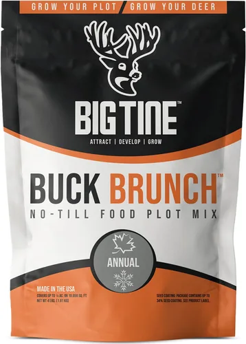 Miniatura 8 de Big Tine Mezcla de parcelas de alimentos, nabos Advantage, bolsa de 3 libras, anual otoño/invierno, extremadamente versátil, resistente a la sequía