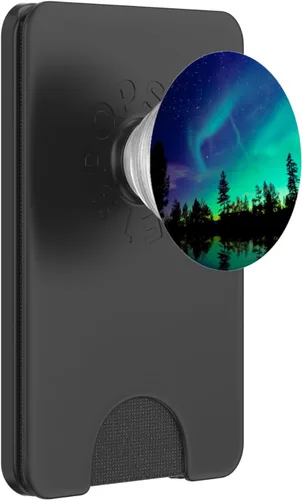 Miniatura 8 de Enchufe Pop de luces polares del norte – PopSockets agarre y soporte para teléfonos y tabletas