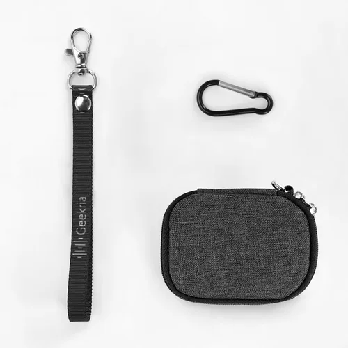 Miniatura 5 de Geekria Bolsa de transporte para auriculares compatible con Sony WF-1000XM6, Huawei FreeBuds Pro4, Sennheiser Momentum True Wireless 4/3/2, bolsa