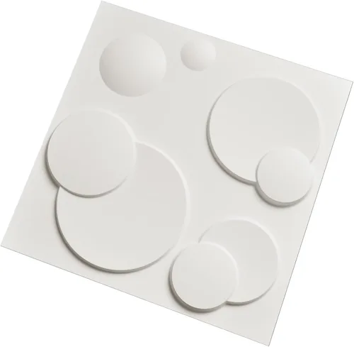 Miniatura 40 de Art3d Panel de Pared de Diamante 3D de PVC Dentado a Juego-Negro Mate, para Decoración Interior Residencial y Comercial Diamante mate negro