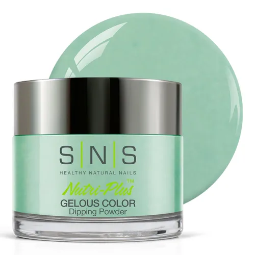 Miniatura 9 de SNS Polvo de inmersión de uñas, polvo de inmersión de color geloso - Acai Bowl (negro) - Color de uñas de larga duración dura 14 días - Bajo olor