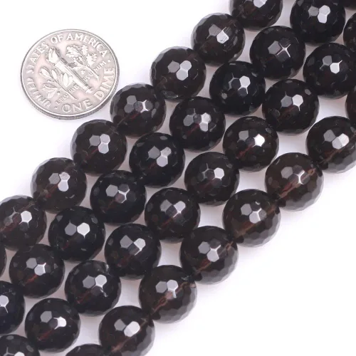 Miniatura 58 de GEM-Inside - Cuentas sueltas de cornalina roja naranja facetada de 0.236 pulgadas (0.236 in), cuentas de energía natural para hacer joyas, redondas
