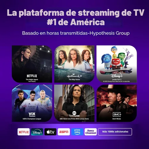 Miniatura 2 de Roku Streaming Stick Plus 2025 - Dispositivo de transmisión Roku 4K y HDR para TV con control remoto por voz - TV gratis y en vivo