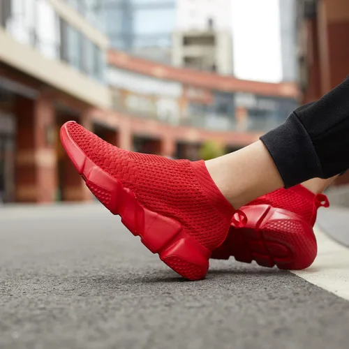 Miniatura 3 de CHUI Zapatos deportivos de moda para niños y niñas, zapatos altos sin cordones para niños