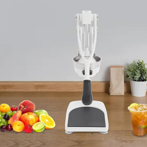 Miniatura 2 de Exprimidor manual de hierro fundido, exprimidor de naranja resistente y sin esfuerzo con mango ergonómico, exprimidor de presión manual