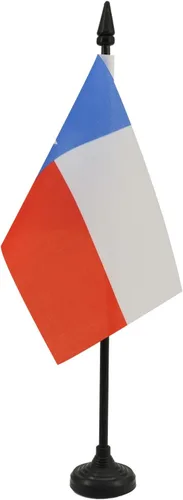 Miniatura 43 de Bandera de mesa de Colorado de 4 x 6 pulgadas, bandera de escritorio del estado de Colorado de EE. UU., 5.9 x 3.9 in, palo y base de plástico negro