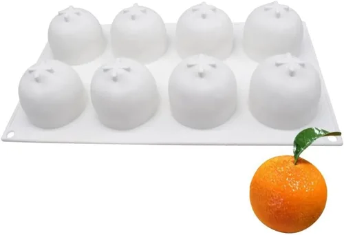 Miniatura 6 de Molde de silicona para postres, molde de silicona para pastel para hornear fondant, molde con forma de fruta, azúcar, dulces, gelatina, utensilios