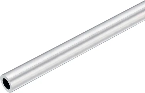 Miniatura 27 de uxcell Tubo redondo de aluminio 6063, tubo de 27 mm de diámetro exterior y 23 mm de diámetro interior de 400 mm de longitud para proyectos