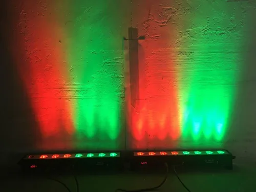 Miniatura 6 de Luz LED para escenario de lavado de pared, 8 piezas, X3W RGB 3 en 1 LED y casa de aluminio completo de 7 modos DMX512 para discoteca/fiesta/teatro