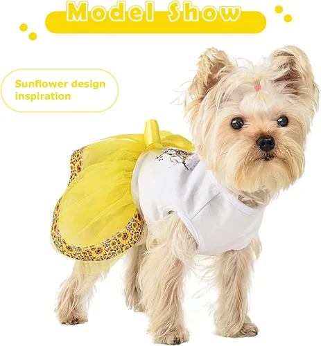 Miniatura 3 de Vestido de perro para perros pequeños, ropa de disfraz de cachorro, ropa para mascotas, ropa de verano y primavera, vestidos de Chihuahua Yorkie