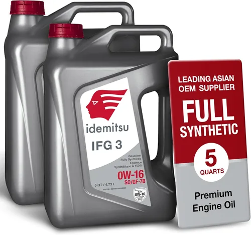 Miniatura 11 de Idemitsu IFG3 0W-16 GF-7, 5 cuartos de galón, caja de 4