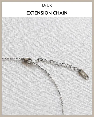 Miniatura 7 de LUUK LIFESTYLE Collares de acero inoxidable para mujer con colgante, tarjeta de joyería de moda con frase de felicidad, amuleto de la suerte, regalo